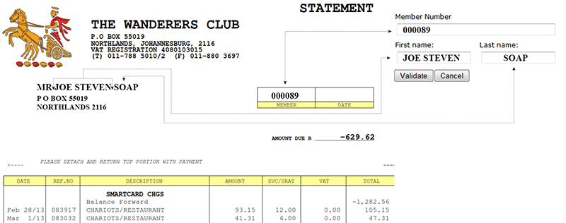 Membership Statement Sample